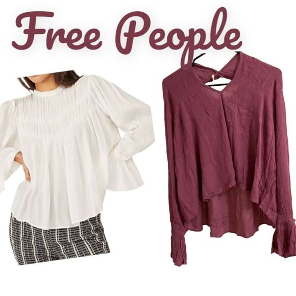 FREE PEOPLE Kelsey blouse - Picture 1 of 10
